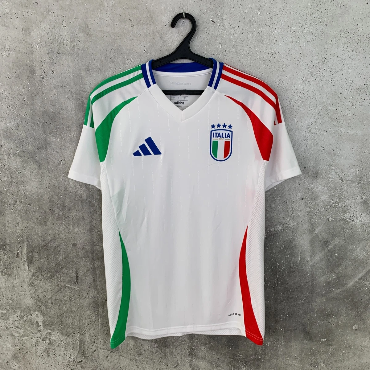 ITALY 2024 2025 AWAY FOOTBALL SHIRT ADIDAS NATIONAL TEAM JERSEY SIZE S